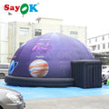 8m/26ft Outdoor Inflatable Projection Dome Tent Large Inflatable Planetarium Tent Printing Dome With Blower For School Teaching