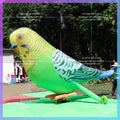 Advertising Event Decoration Realistic Inflatable Parrot Balloon For  3m/10ft Height Budgie Balloon Balloon Toys