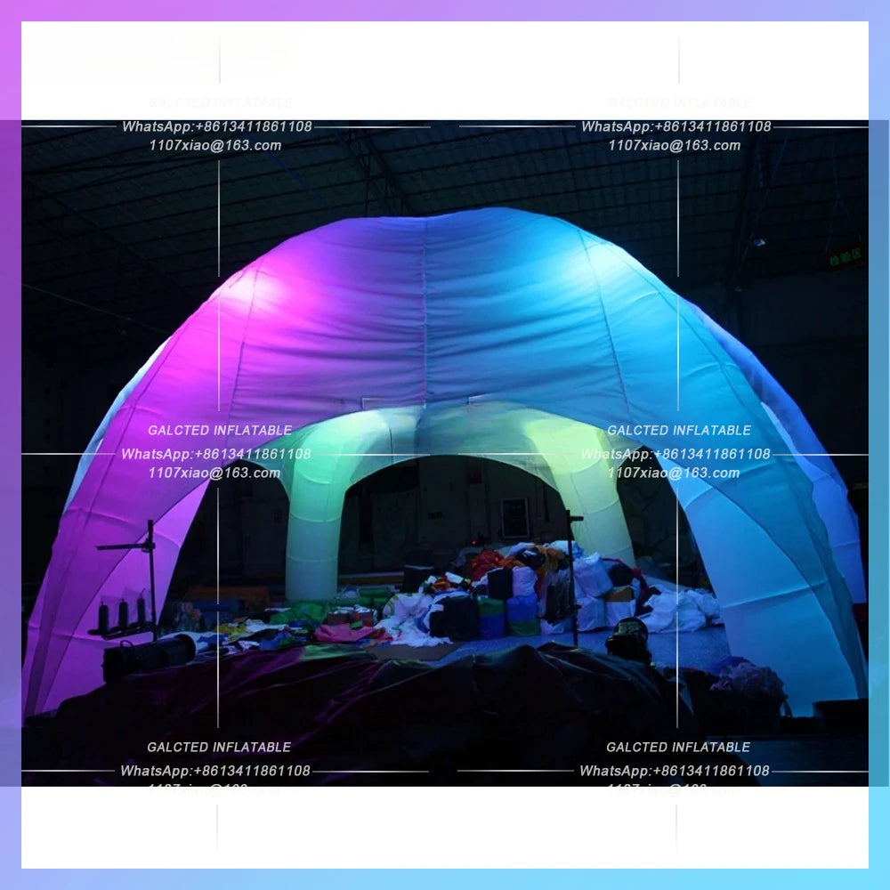 Inflatable Canopy Spider Tent Giant Inflatable Spider Tent Outdoor Air Dome Marquee Advertising For Party Event