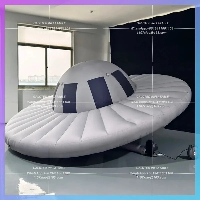 UFO Flying Saucer Air Model Inflatable cartoon simulation creative  Science and Technology Festival Fantasy Fantasy space-themed