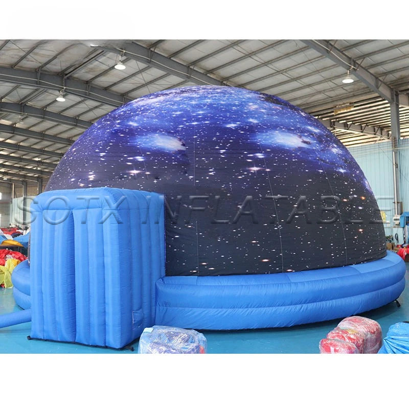 Kids School Teaching Inflatable Planetarium Dome Tent Starry Sky Inflatable Planetarium Projection Dome Tent for Cinema
