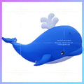 swimming aninal giant cartoon dolphin Ocean inflatable dolphin blue for aquarium zoo festival decoration prop