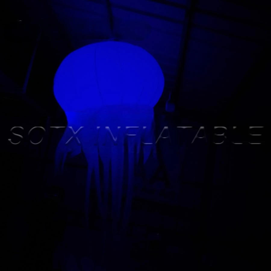 animal model for Nightclub 1 m New trend wonderful big led wedding decorations inflatable jellyfish