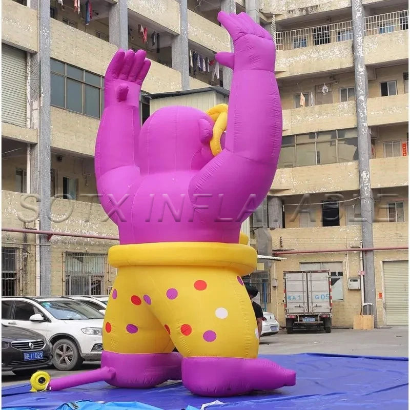 Event Activity Park Decorati 6mH Inflatable Gorilla Model Giant Inflatable Gorilla with Air Blower for Advertising
