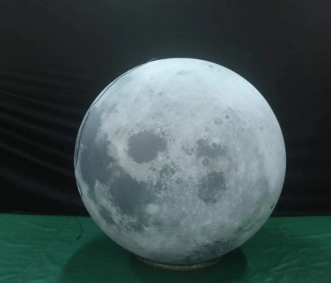 0.25mmPVC Large Inflatable Planets Solar System Inflatable Moon Planet Balloons for Educational Institution/Planetarium