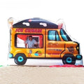 Top quality inflatable ice cream van kiosk,shaved ice slush vendor selling station concession truck booth for sale