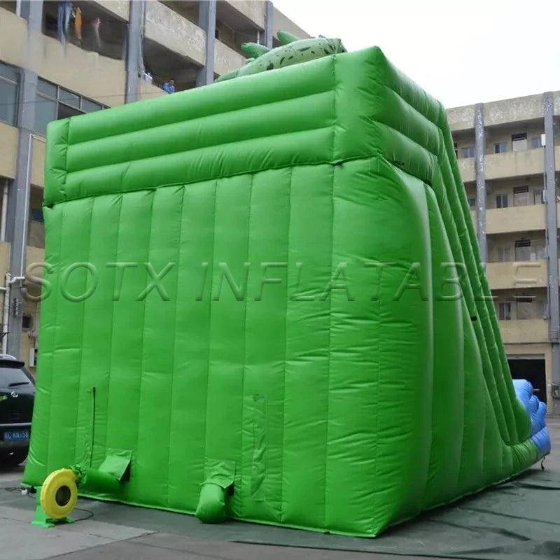Kids Party Backyard 7x5mH Inflatable Crocodile Bounce House Large Commercial Inflatable Bouncer Jumping House Castle for