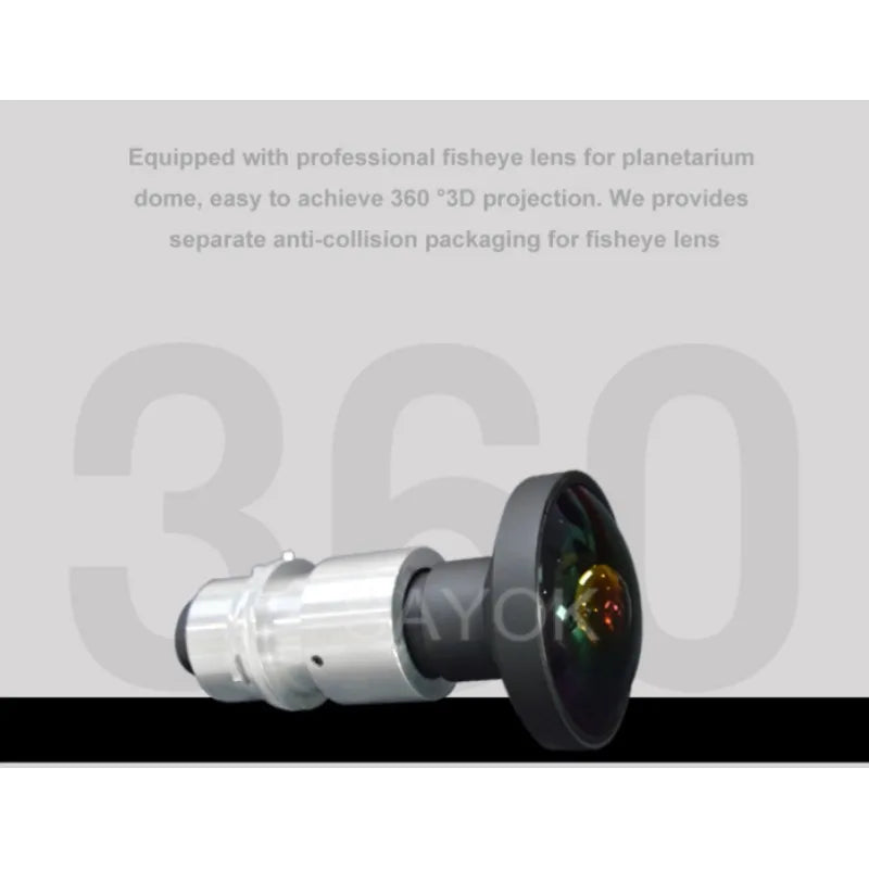Professional Inflatable Projection Planetarium Dome Projector Fish-eye Lens 360 Degree Digital Planetarium Cinema Projector