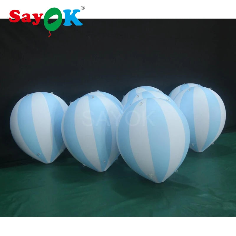 1.5m/61cm H PVC Customized Hanging Balloon Inflatable Baby Shower Balloons for Kids Birthday Baby Shower Party Decoration