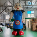 With Blower For Sa Advertising Inflatable Abraham And Sarah 4m Holland Doll Inflatable Netherlands Cartoon