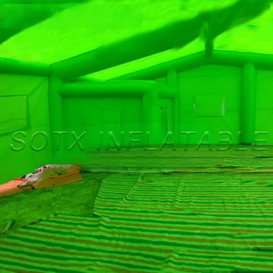 Made By Inexpensive Outdoor Inflatable Tent Air Blown Green Wedding Tent For Outdoor Wedding Party