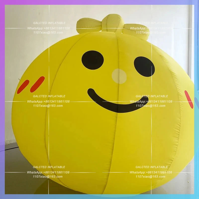lovely atmosphere decoration shopping mall Inflatable cartoon large bamboo dragonfly ball IP outdoor atrium advertising planning