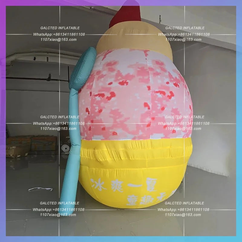 inflatable popsicle summer refreshing milk Inflatable dessert ice cream  tea dessert bazaar bar concert lighting advertisement