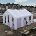 Ceremony/Business Event Exhibition Customized 10x8x6mH Giant Inflatable Wedding Tent For Wedding/School Graduation