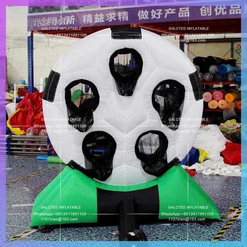 inflatable soccer game / football Inflatable toys customized 2m height oxford  inflatable board toys