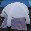 Event Made In China Attractive Giant 8m Diameter With 5 Legs White Inflatable Spider Tent With Custom Logo For Spain