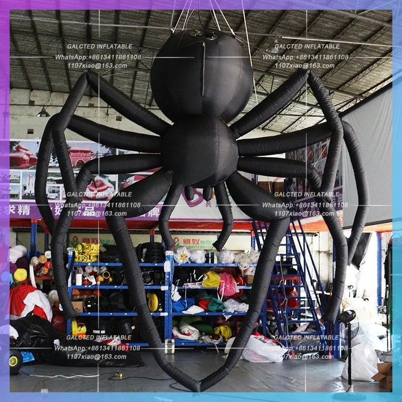 Inflatable Colorful Spider Advertising Inflatable Toys Halloween Spider Balloon Event Decoration  Props-Toys