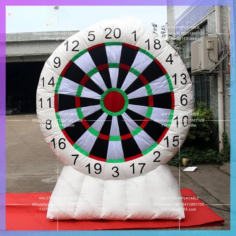 Dart board for event Inflatable Toys 2.2 meters high  / stands type inflatable dart game -toys