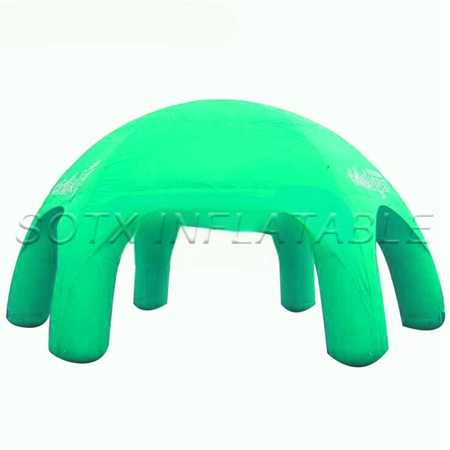 Shelters or Event Stations Huge Inflatable Spider Tent with 6 Legs Inflatable Tent Marquee Dome Tent for car