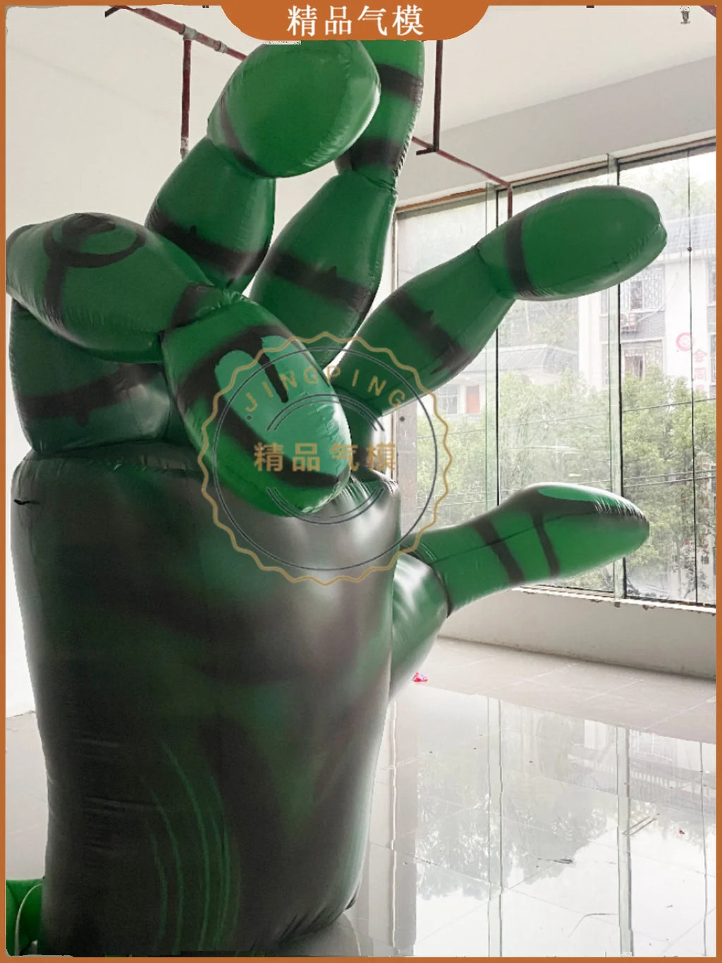 Halloween Inflatable Ghost Hand - Spooky Decoration for Bars, Shopping Malls, and Interactive Events