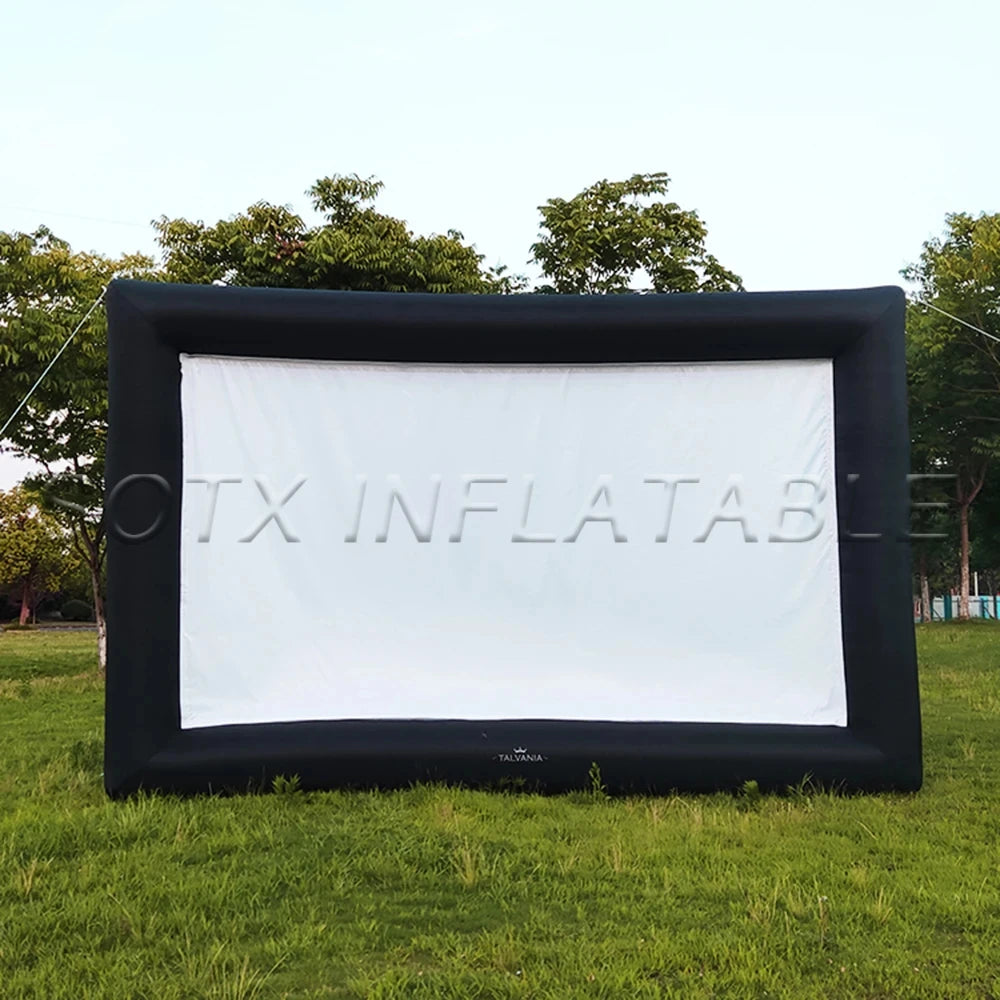 Cinema for events Giant Inflatable Projector Movie Screen16:9 Outdoor Home Backyard inflatable Theatre Film Projection Screen