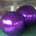 purple red Gold green white orange Sliver inflatable Mirror Ball Sphere Home Yard bar shopping mall christmas party Decoration
