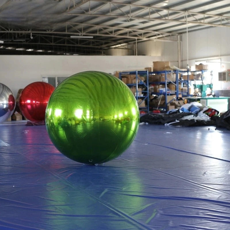Reflective Balls Polished Giant Christmas Mirrored Spheres Hollow Ball for Christmas Home Garden Party Clubs Decoration