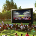 Screen with blower Outdoor giant projector screen foldable portable Inflatable outdoor movie screen for Drive-In Movie Theaters