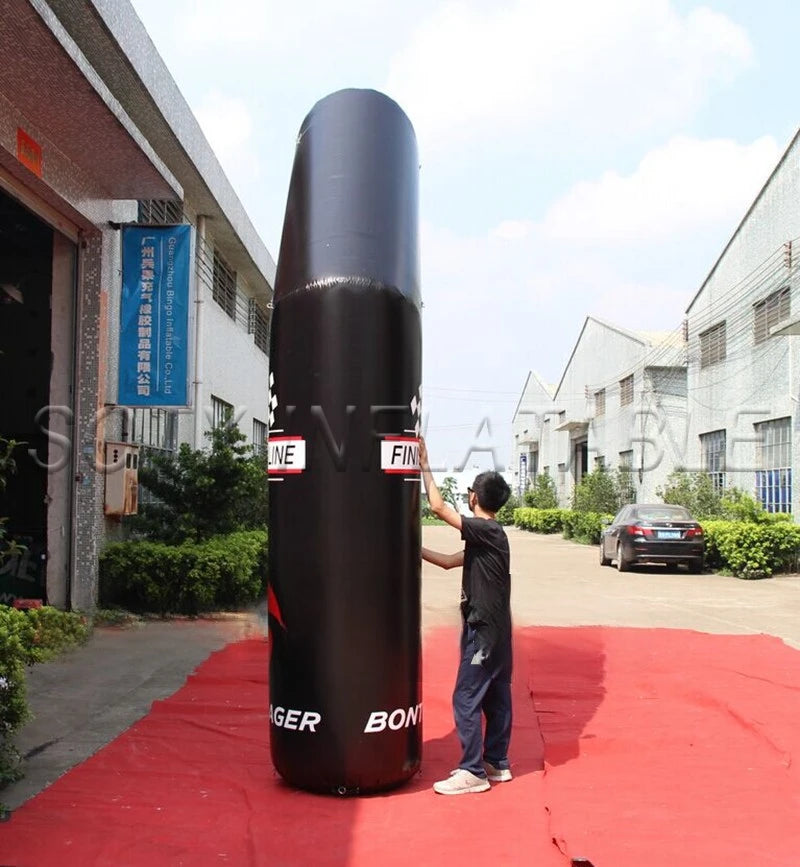 both front and back Black PVC advertising inflatable arch with Removable customized banner for event in Puerto Rico Same