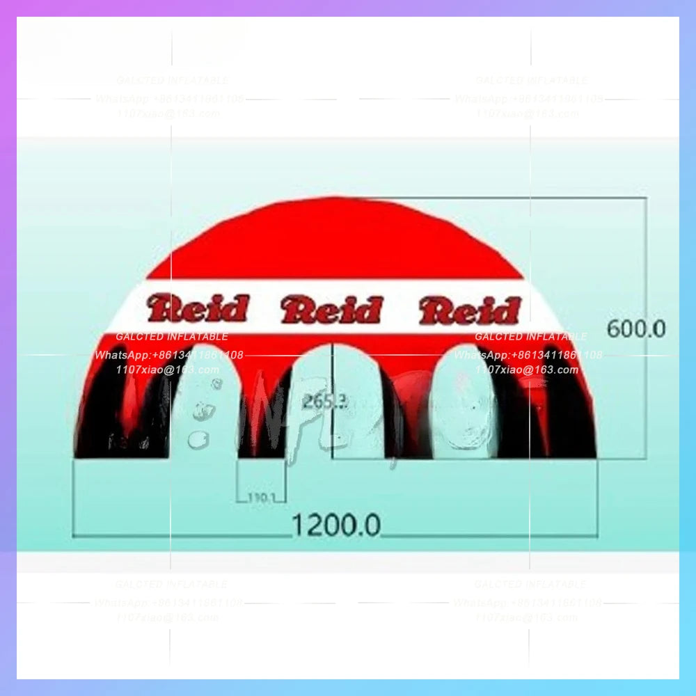 Trade Show Inflatable Dome Tent Fabric 12m Large Inflatable Spider Tent With Print,Air Canopy Marquee Gazebos For Outdoor Events