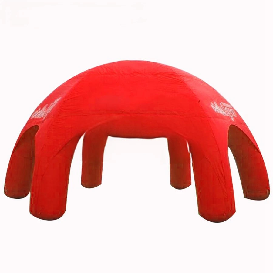 Shelters or Event Stations Huge Inflatable Spider Tent with 6 Legs Inflatable Tent Marquee Dome Tent for car