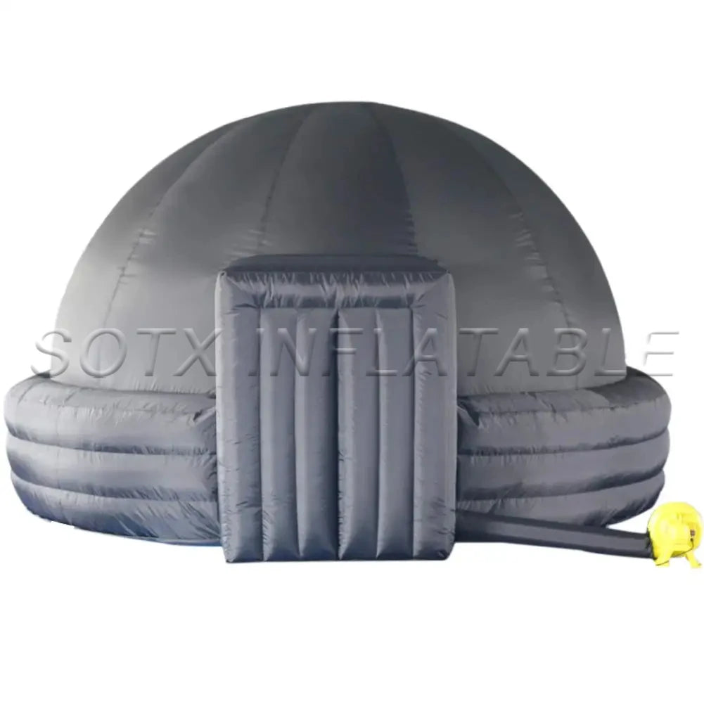 Kids School Teaching Inflatable Planetarium Dome Tent Giant Inflatable Planetarium Projection Dome with Air Blower for