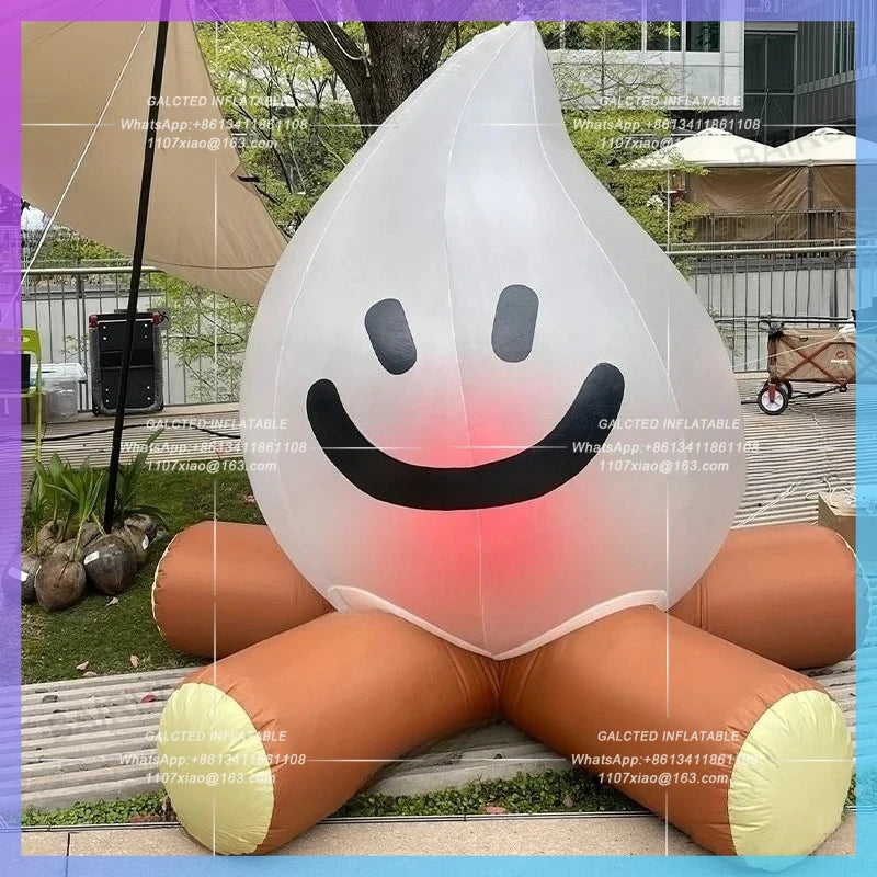 Inflatable Durian Fruit Balloon Factory Complete Giant  Durian with Air Blower for Store Promotion