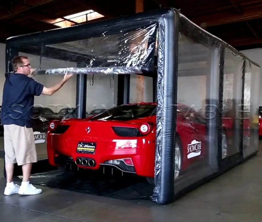Covers Garage Tents Outdoor Portable Inflatable Car Garage Tent,Durable Manufacture Transparent Tent For Cars,Inflatable Car