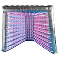 Wedding Party Show V-Shaped Inflatable LED Photo Booth Tent Backdrop Inflatable Photo Booth Enclosure for Advertising