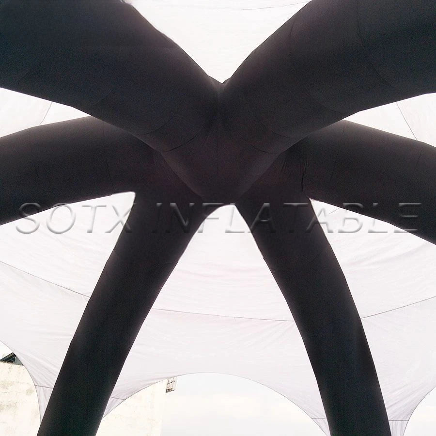 Spider Tent For Party Use 10m Diameter Portable Outdoor Inflatable Tent Inflatable Dome Tent With 6 Legs Inflatable