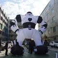 Business Store Party 3m/6m Giant Inflatable Robot Outdoor Indoor Advertising Inflatable Robot Cartoon Model for Event