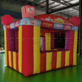 Booth Beach Bar Best Red Yellow Inflatable Popcorn Cotton Candy Concession Stand Tent Inflatable Carnival Treat Shop Fun Foods