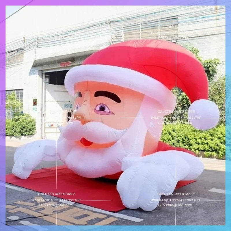 inflatable santa claus for new year Giant christmas celebration