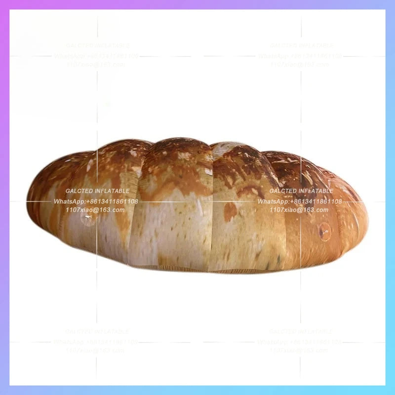 baguette frosted bread air model Inflatable replica dinner bag bakery bakery carb festival stand advertisement