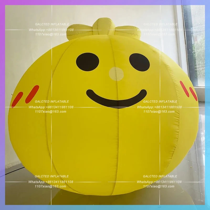 lovely atmosphere decoration shopping mall Inflatable cartoon large bamboo dragonfly ball IP outdoor atrium advertising planning