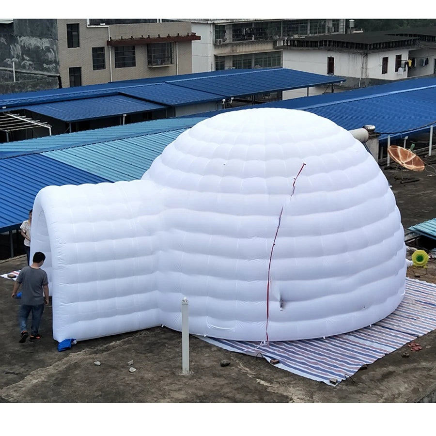 party,event nice inflatable dome inflatable lighting igloo for