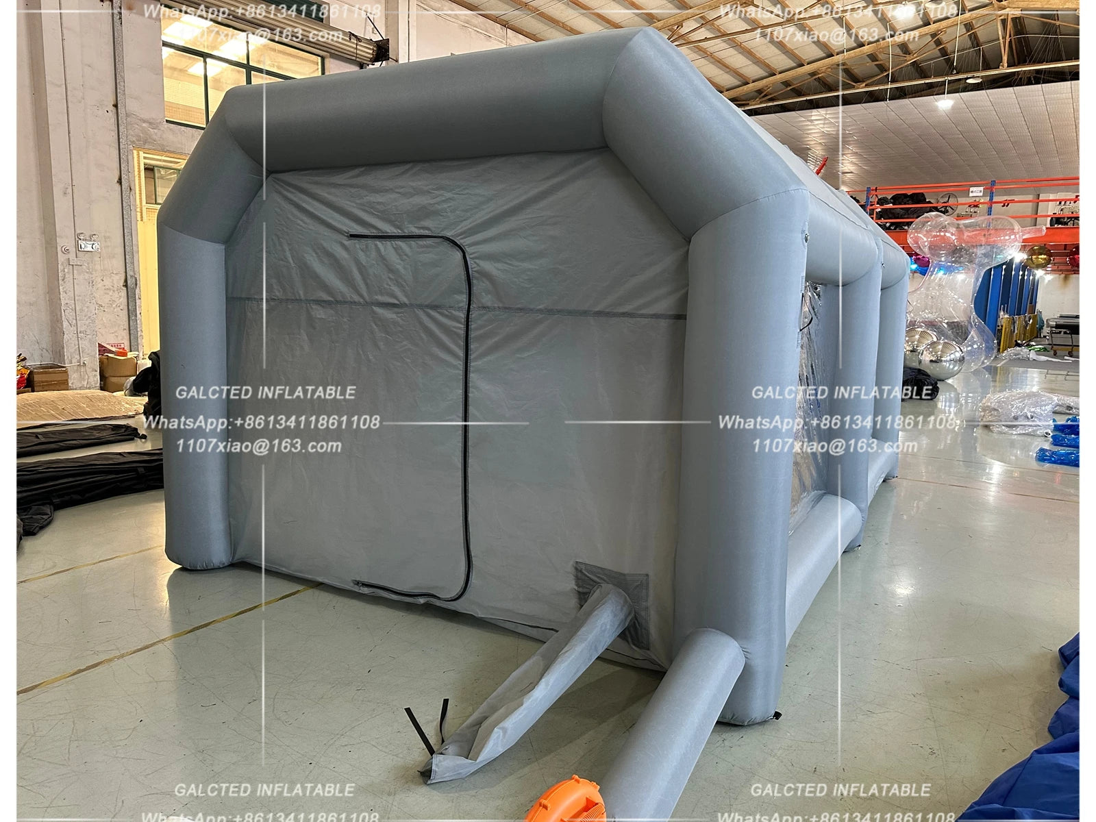 High Quality Portable Car Garage Inflatable Spray Paint Booth Inflatable Tent for Auto Painting and Vehicle Repair Workshop