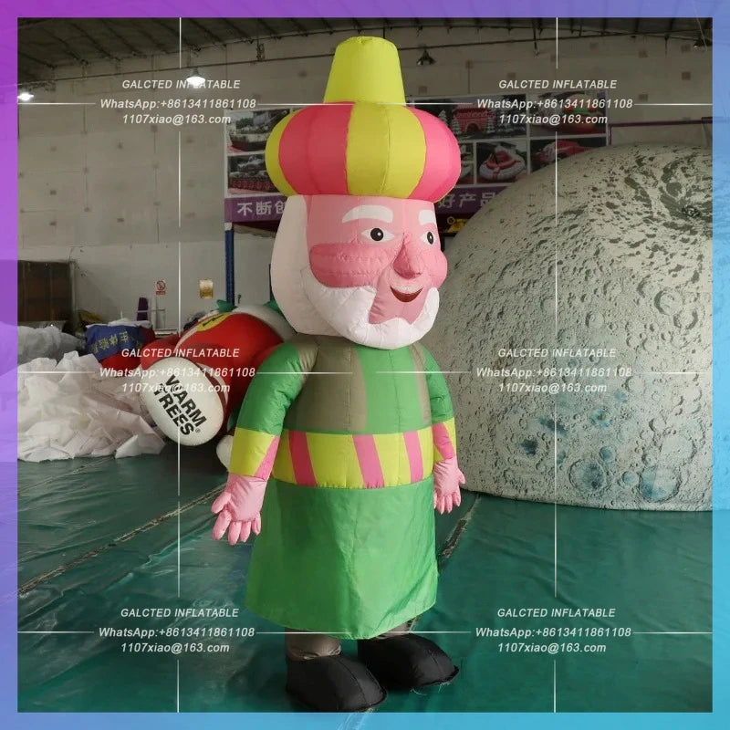 Inflatable Ramadan Cartoon Character Walking Costume Inflatable Toys 2.6 Meters Height  For Party Decoration Toys -BG-C0706