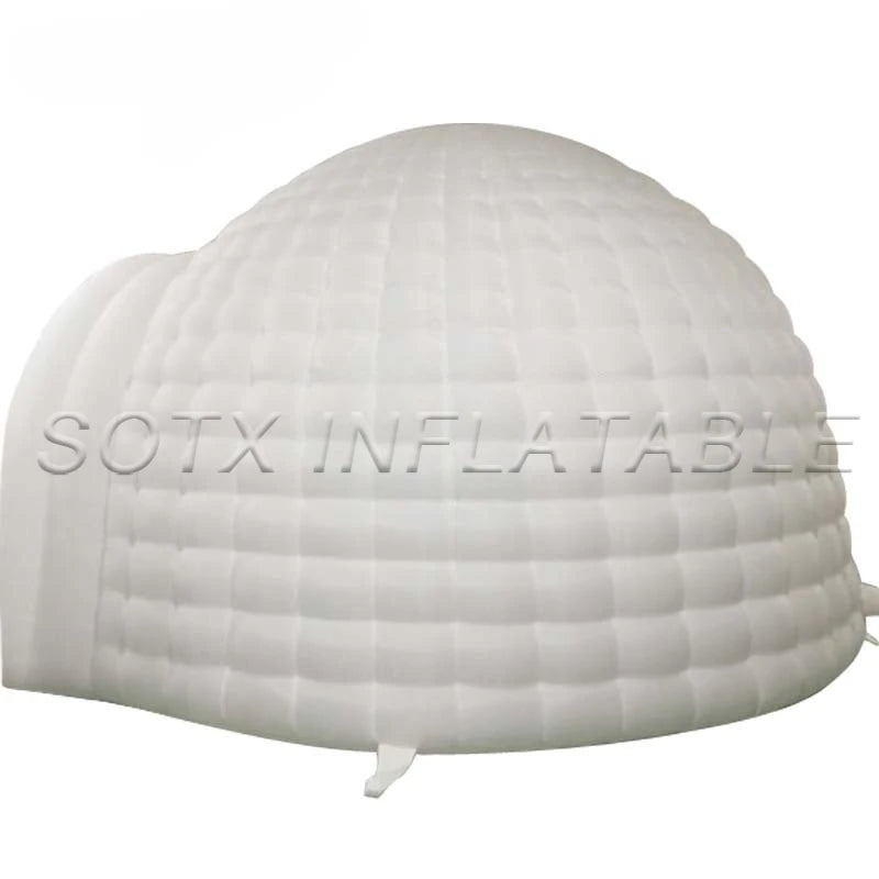 Exhibition Meetings 4m Dia. Outdoor Inflatable Dome Tent Inflatable Igloo Tent Advertising Booth House for Event Party