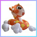 inflatable snake Chinatown festival vibes 2025 new year  decoration cartoon lucky animal hometown snake year