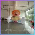 Library City Landmark World Inflatable cartoon reading villain Readers Air Model Book Day cultural atmosphere lighting