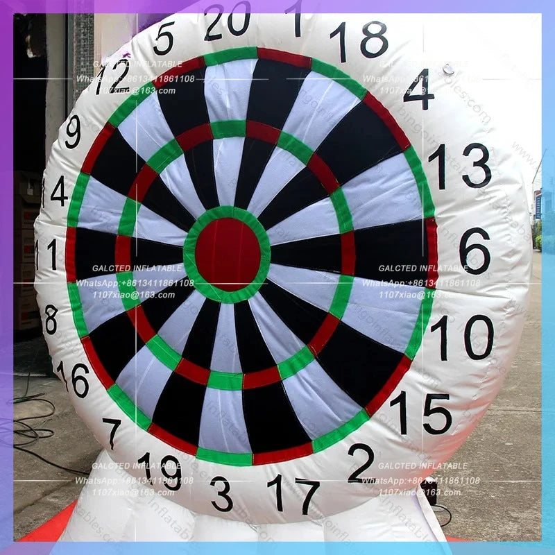 Dart board for event Inflatable Toys 2.2 meters high  / stands type inflatable dart game -toys