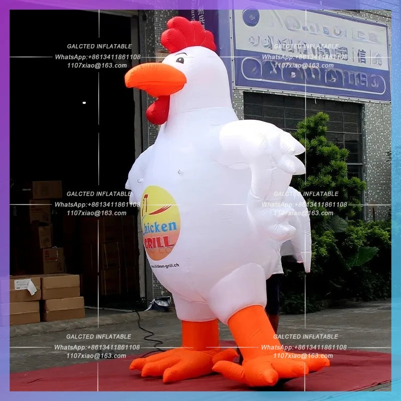 Cartoon Chicken Animal Model Inflatable Toys For Event Party Advertising And Publicity Can Be Customized-Toys