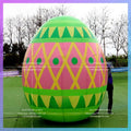 Children's Fun Activities Decoration Colorful Inflatable Easter Eggs Balloon  Easter Bunny Toys